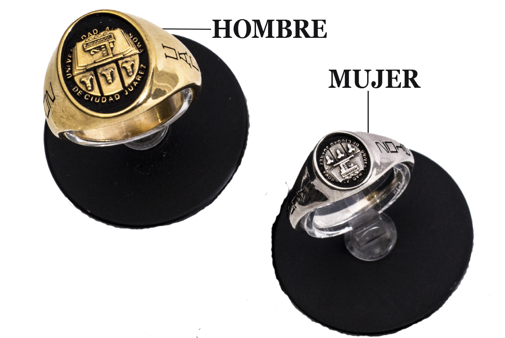 Anillo Oval Signet UACJ